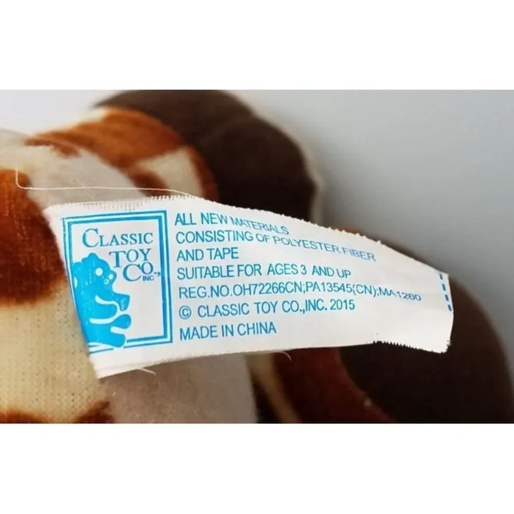 Classic‎ Toy Co Giraffe Plush Stuffed Animal 16